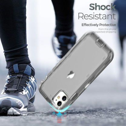 ORIbox - Funda Compatible con iPhone 11, Resistente a los Golpes, anticaídas, Transparente