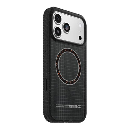Sole Series - Carcasa para iPhone 17 Pro MAX, Color Negro | Funda para iPhone con bordes de rodadura, funda protectora para iPhone con lazo para dedos, compatible con Magsafe