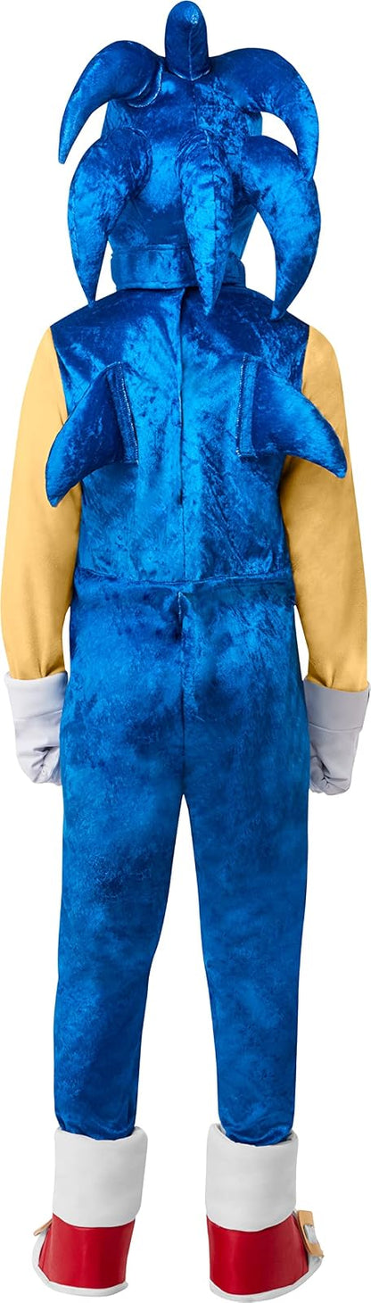 Rubie's Disfraz infantil Sonic Deluxe, como se muestra, M