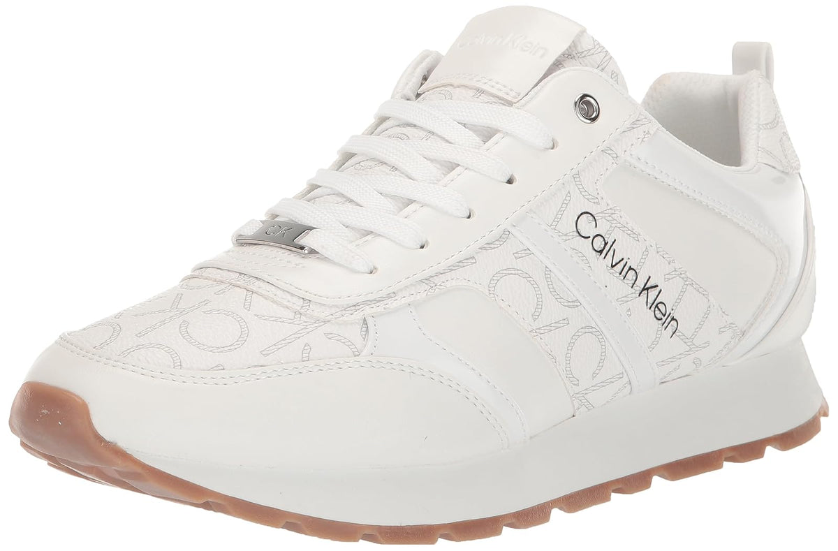 Calvin Klein Tenis Carlla con Agujetas para Mujer - 25.0 cm - Blanco
