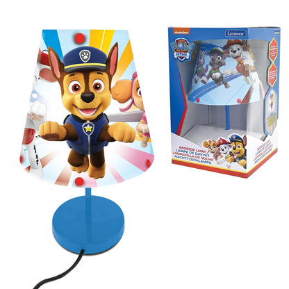Lexibook Paw Patrol Soft Light Bedside Lamp with Lampshade for Children's Room - LT010PA