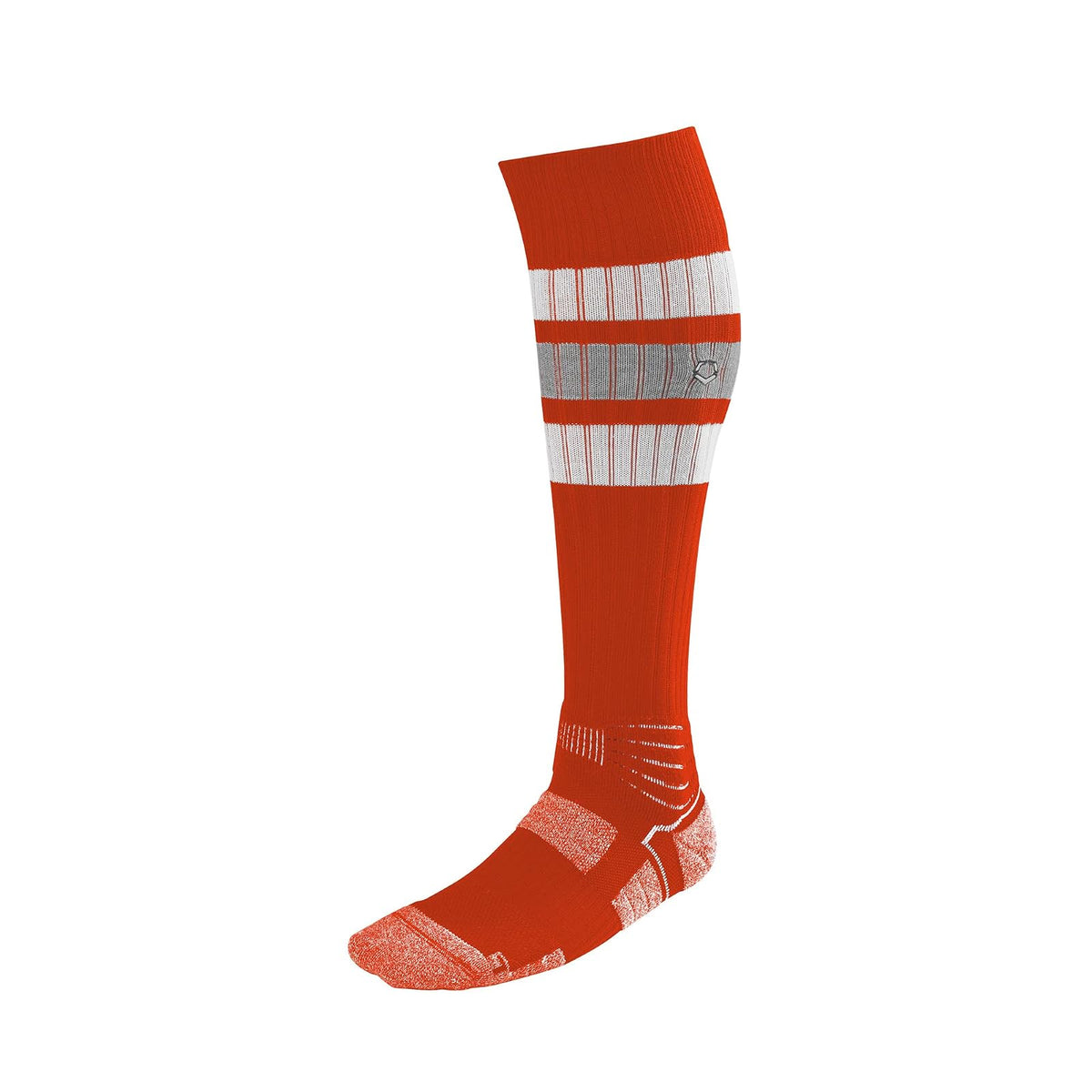 EvoShield Pro-SRZ Calcetines de Juego a Rayas para Hombre - G - Naranja