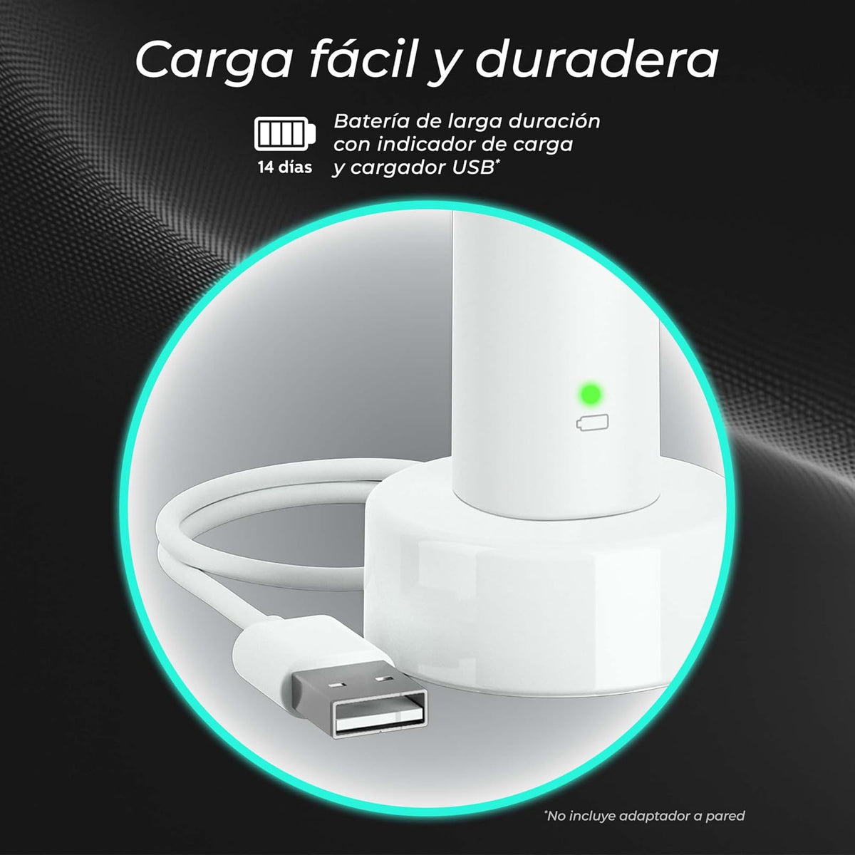 Philips Colgate Cepillo de Dientes Eléctrico SonicPro 10 Recargable | Tecnología sónica, remueve 200% más Placa, batería con larga duración, Ideal para Buena higiene bucal