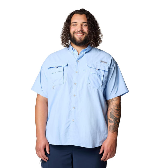 Columbia PFG Bahama II Camisa Manga Corta para Hombre UPF 50 - Vela - G Alto - Sólido