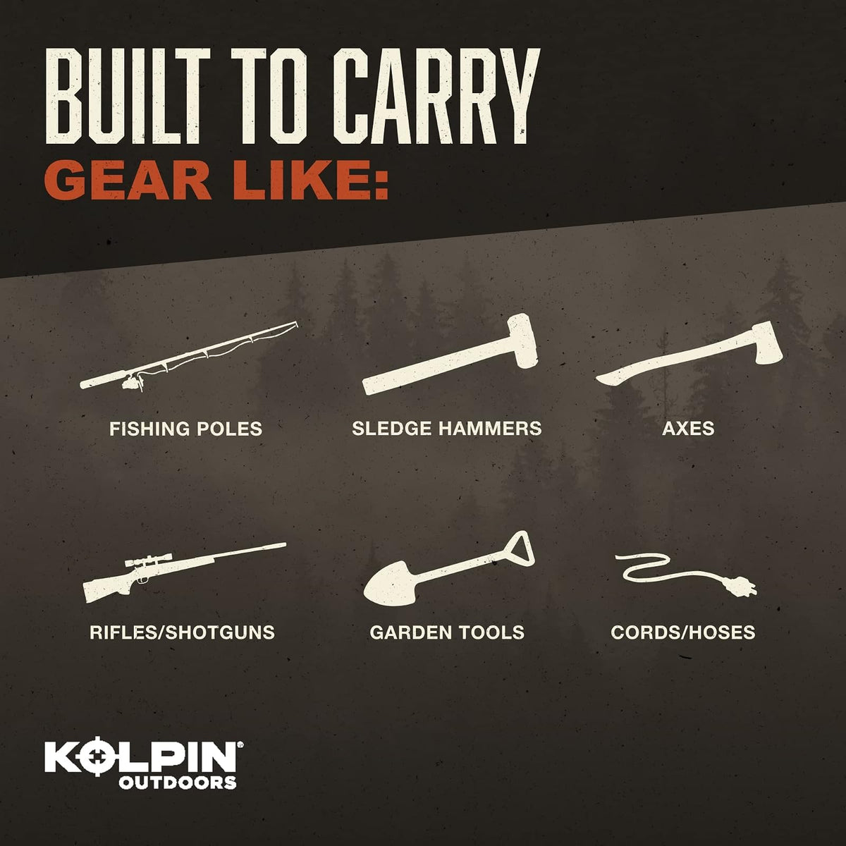 Kolpin Rhino Grip XLR Soporte de Barra para ATV/UTV, Negro