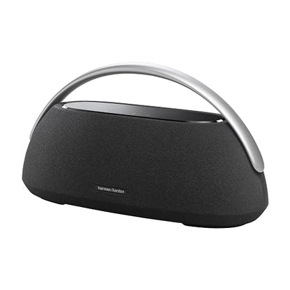 Harman Kardon Go + Play 3 Bocina Inalámbrica Bluetooth, 160W de Potencia, Reproducción 8 Horas, Micrófonos Duales - Negro