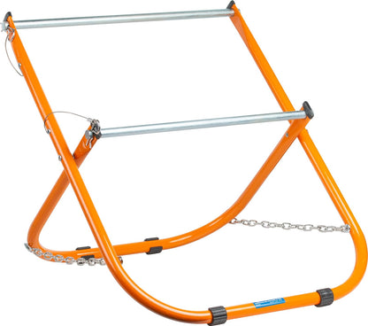 Jonard Tools CC-5442 - Soporte de cable de acero de alta durabilidad, soporta hasta dos carretes de cable de 12 pulgadas de diámetro y capacidad de 100 libras