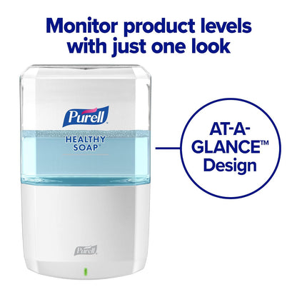 PURELL 7730 - 01 saludable ES8 Dispensador de jabón, color blanco, dispensador para ES8 1200 ml recambios