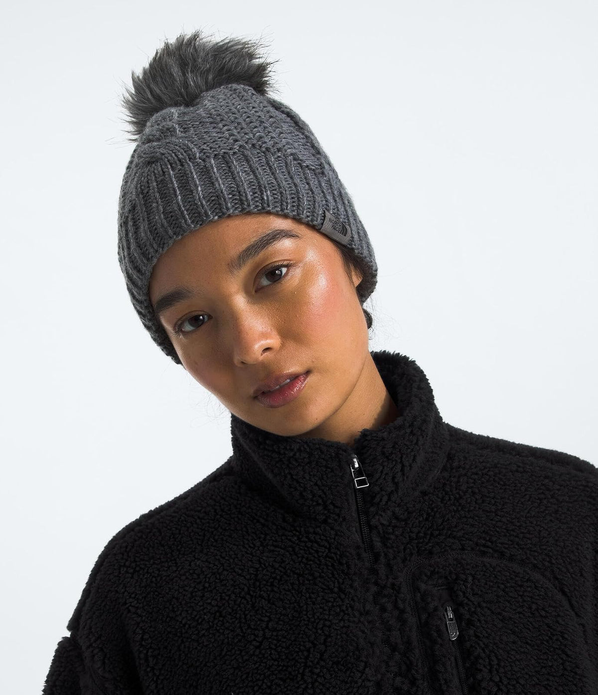 The North Face Oh Mega Fur Pom Lined Beanie Boina Mujer