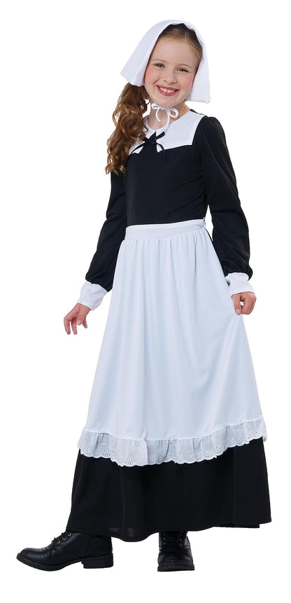 California Costumes Pilgrim Girl Child Costume, Large