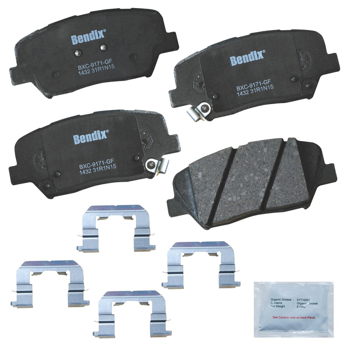 Bendix Priority 1 Pastillas de Freno de Cerámica - CFC1432