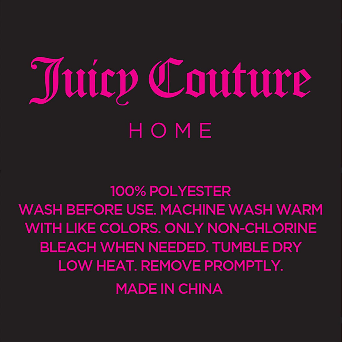 Juicy Couture - Juego de sábanas de satén de Seda tamaño King, con Bolsillo Profundo, Juego de sábanas de Seda tamaño King, 1 sábana encimera y 2 Fundas de Almohada, Resistentes a Las Arrugas y