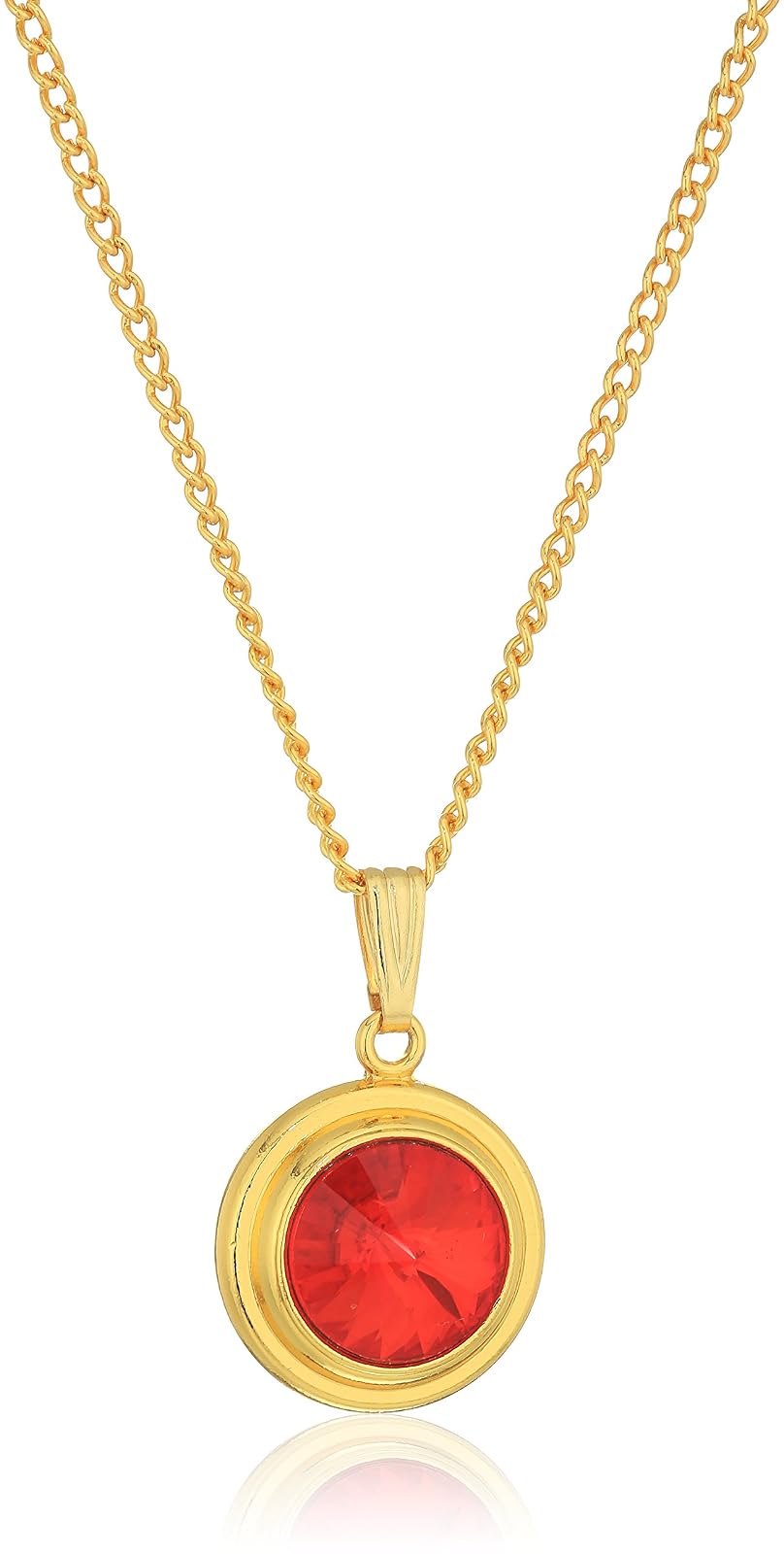 Halos & Glories, Collar con colgante de cristal "mes de nacimiento"