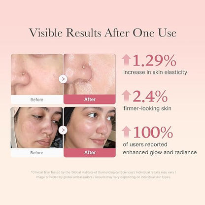 MEDICUBE Collagen Jelly Cream, Crema Facial en Gel con Colágeno Soluble e Hidrolizado, Hidratación y Efecto Glow para Piel con Apariencia Firme y Suave, 50 ml