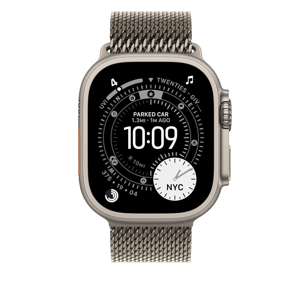 Apple Watch Band - Correa Estilo milanés - 49 mm - Natural - Mediana