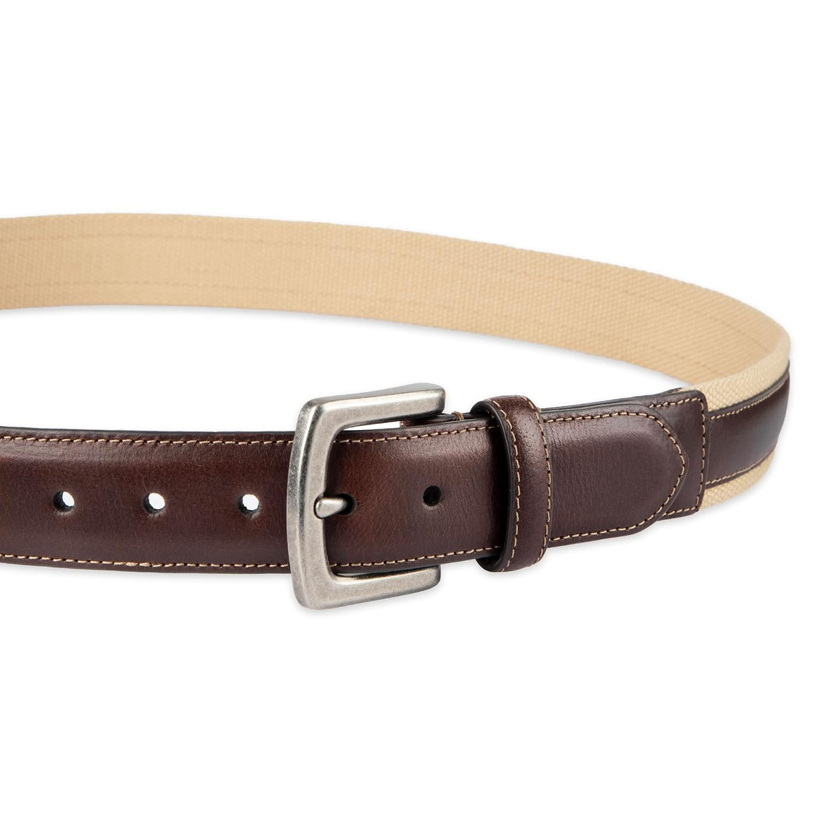 Columbia Cinturón de tela casual elástico cómodo para hombre