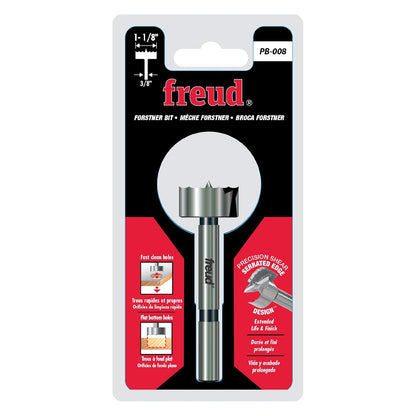 Freud PB-008: 1-1/8" (diámetro.) Forstner Broca
