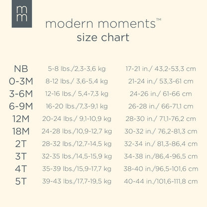 Modern Moments by Gerber Baby Girls' Sleeveless French Terry Romper Mameluco Bebé-Niñas
