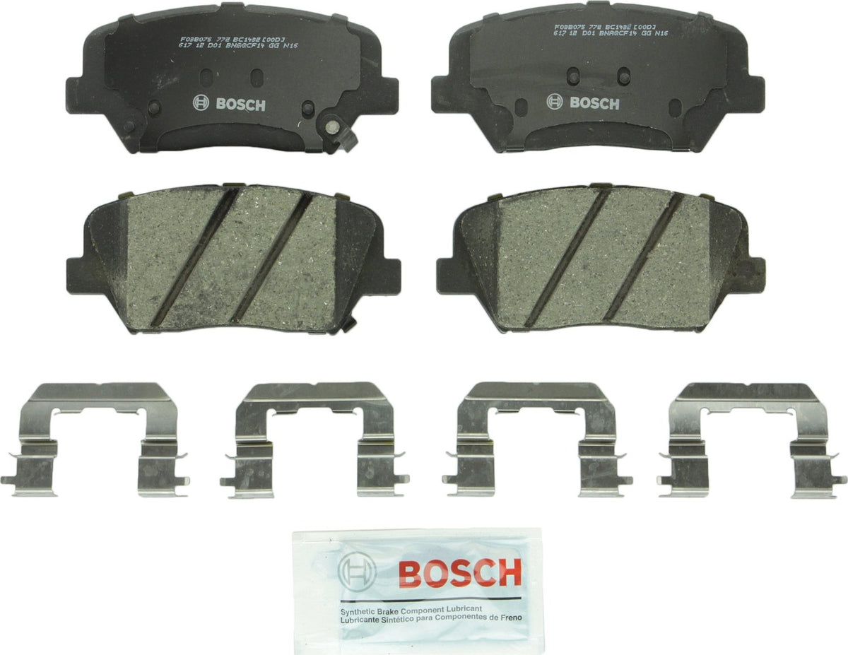 Bosch QuietCast Premium Pastillas de Freno Cerámicas - Frente - 1432 - 1400-1499