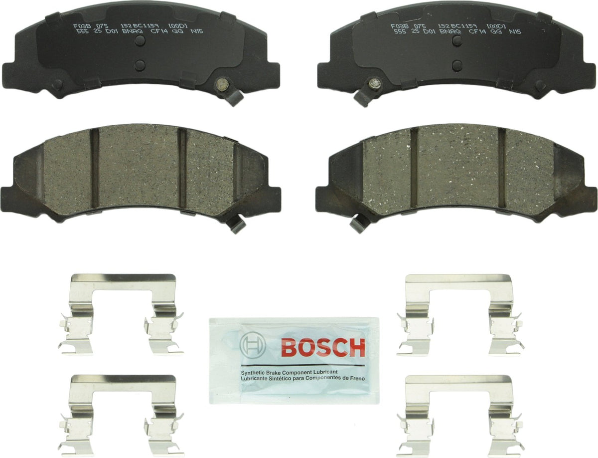 Bosch QuietCast Premium Pastillas de Freno Cerámicas - Frente - 1159 - 1100-1299