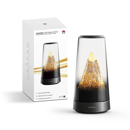 Huawei Mesh X3 Pro Router WiFi 7 Mesh, Doble Banda, Negro - Mesh X3 Pro(1 pack)