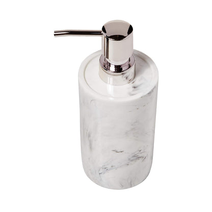 SKL Home by Saturday Knight Ltd. Remolino de mármol, Dispensador de loción/jabón, Blanco, 1