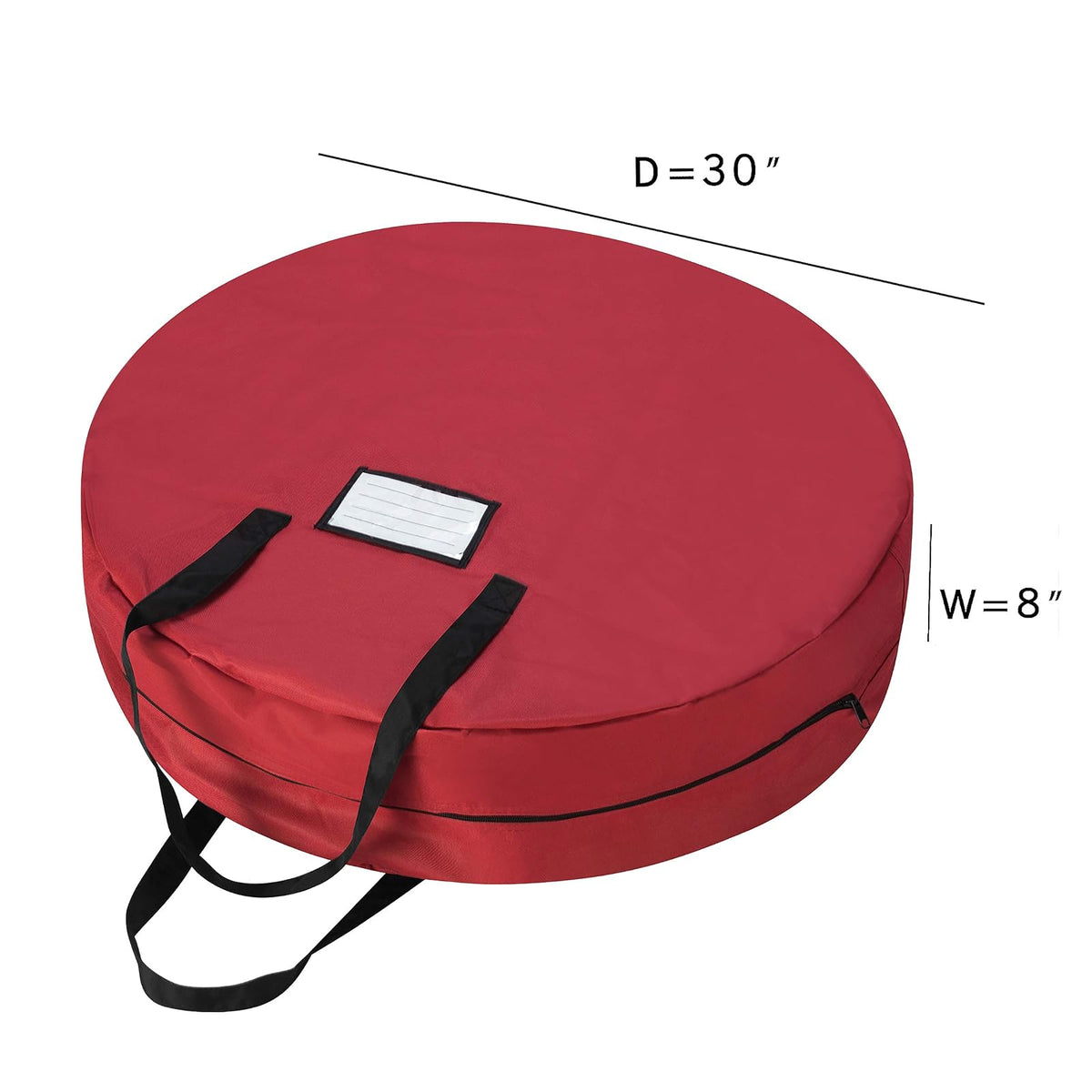 TINY TIM TOTES 5704 24 Bolsa de Almacenamiento para guirnaldas Artificiales, Rojo, Rojo, 76.2 cm, 1
