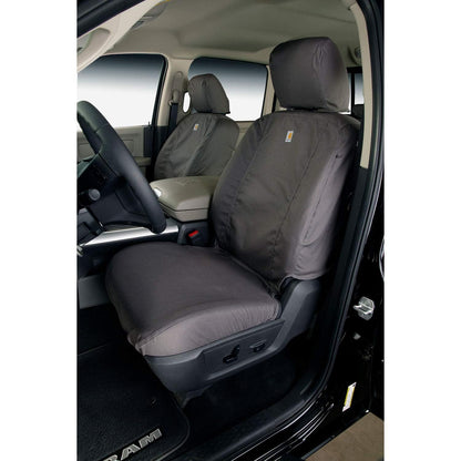 Covercraft Carhartt SeatSaver - Funda de Asiento para Modelos seleccionados de Chevrolet/GMC – Tela de Pato (Grava)