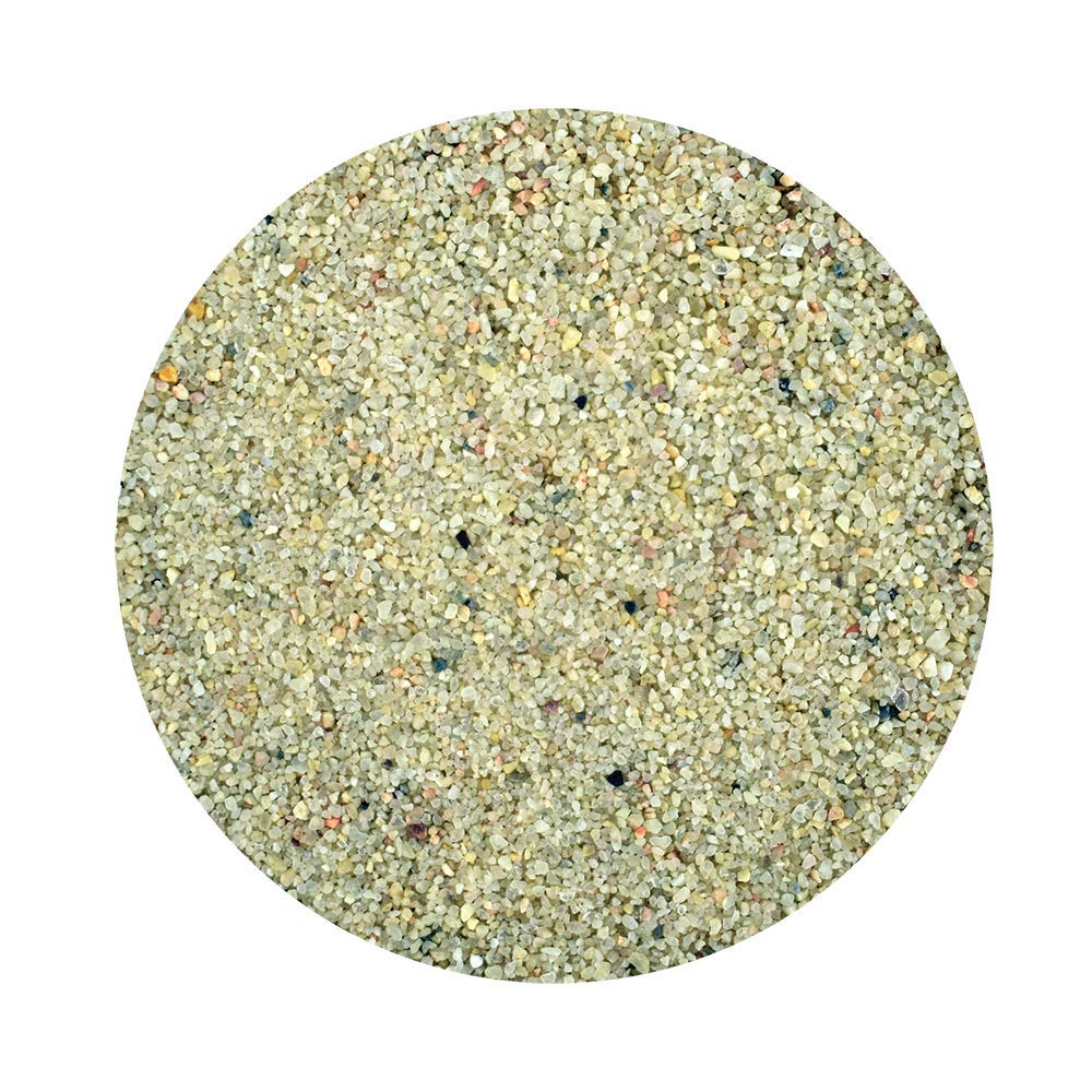 Lomas Arena Silica Grano Fino para Peceras con 3 Kilos + Grava Grano Medio para Acuarios o Peceras con 3 Kilosgramos