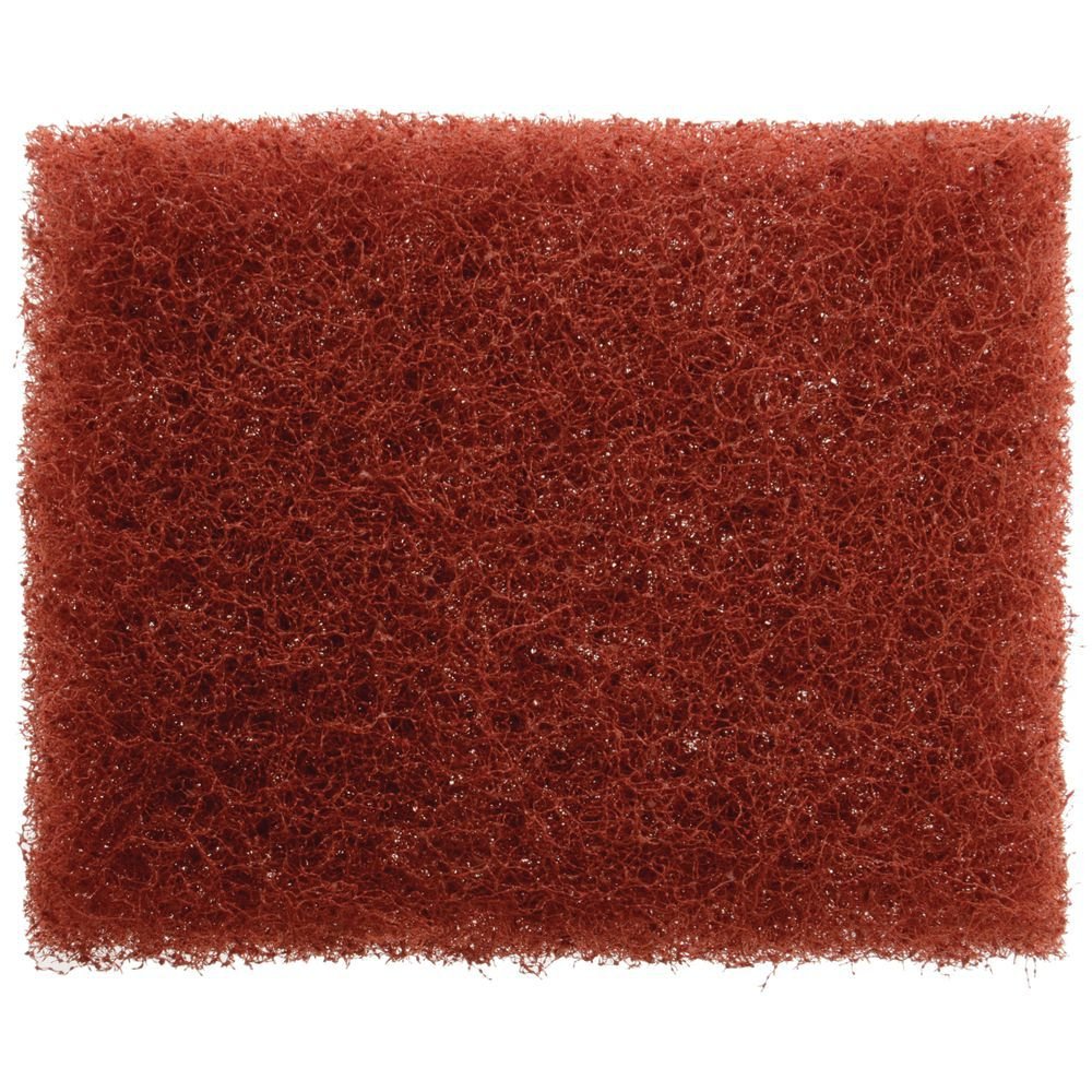 SCOTCH-BRITE 3M Fibra para Hornos y Parrillas Naranja Caja con 15 piezas | Remueve grasa y residuos pegados, Para hornos, estufas y planchas, Limpieza profunda, Se puede usar en superficies calientes