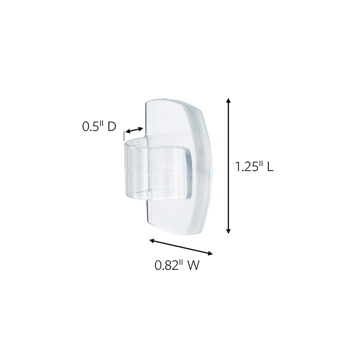 Command Clips de luz para exteriores, transparentes, 20 clips, 24 tiras, decoran sin daños + 3M Command Ganchos Decorativos, Mini, Transparentes (Modelo 17026CLR)