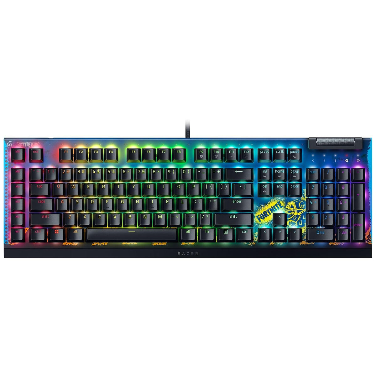 Razer V4 X Teclado mecánico para Juegos: interruptores Amarillos lineales y silenciosos, 6 Teclas Macro - Chroma RGB - Teclas ABS Dobles - Teclas de Rodillo y Medios Snap Tap - Edición