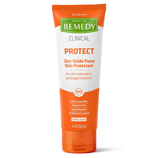 Medline Remedy Phytoplex Z-Guard Skin Protectant Paste, 4 Ounce