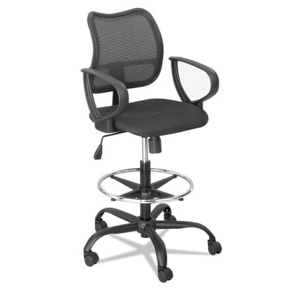Safco 3396BL Optional Loop Arm Set for Vue Mesh Extended-Height Chair, Black