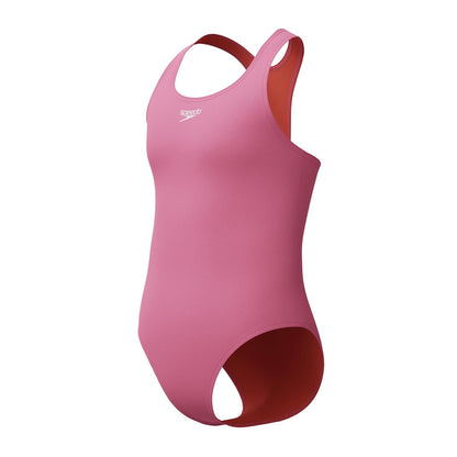 Speedo - Traje de baño de una Pieza con Espalda Cruzada Cerrada