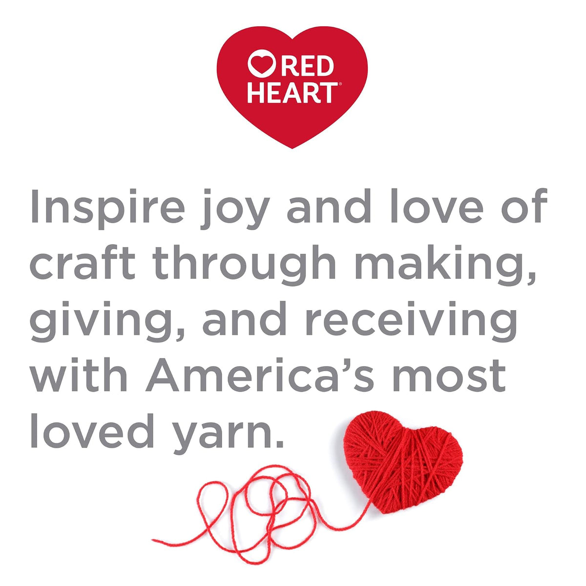Red Heart Super Saver - Hilo blanco de 1000 g, 1 paquete de 35.2 oz/998 g, 100% acrílico, #4 Worsted (mediano) - 1860 yardas para tejer, ganchillo, manualidades y amigurumi