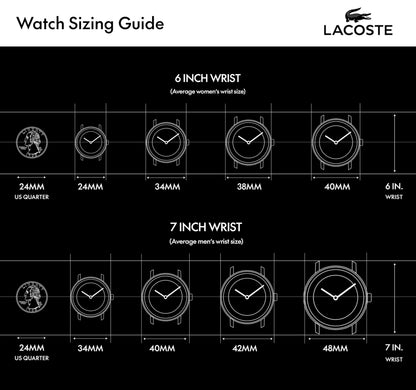 Lacoste 12.12 Chrono Reloj de silicona para hombre, Negro Oro, 42 mm, Goma