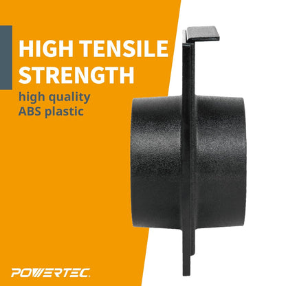 POWERTEC 70108 - Puerta de explosión de 4 pulgadas para colector de polvo, accesorios de recogida de polvo