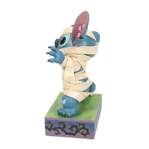 Enesco Disney Traditions Collection by Jim Shore - Figura de Disfraz de mamá de Lilo y Puntada, Resina de Piedra, Pintada a Mano, Coleccionable, diseño de Halloween, decoración del hogar, 6.25
