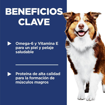 Hill's Science Diet Croquetas para Perro Senior 7+ Sabor Pollo 12Kg | Croquetas Hill's para perro, pollo real, soporte envejecimiento, salud de corazón y riñones, articulaciones sanas