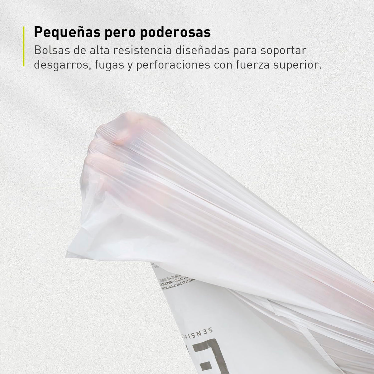 EKO Bolsas de Basura extrafuertes con cordón Tamaño B. 7-10 Litros. 80 unidades