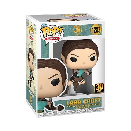 Funko Pop! Games: Tomb Raider - Lara Croft | Mercancía Oficial - Figura de Vinilo Coleccionable para Decoración - Regalo de Cumpleaños para Fans