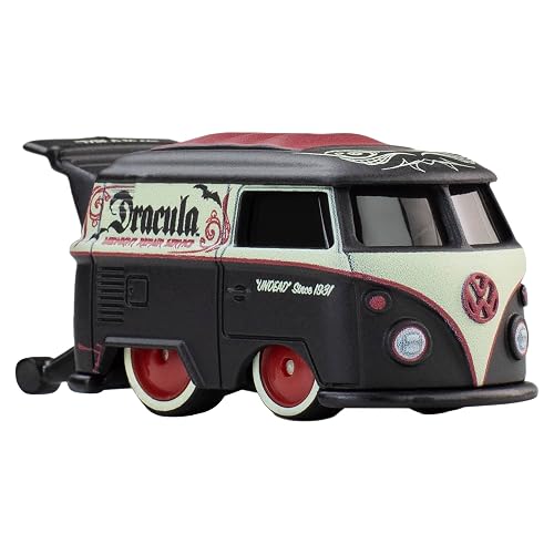 Hot Wheels Premium, Cultura Pop Vehículo De Colección Volkswagen Kool Kombi, Auto A Escala 1:64, Diseño Temático, Chasis Metal, para Niños De 3 Años En Adelante