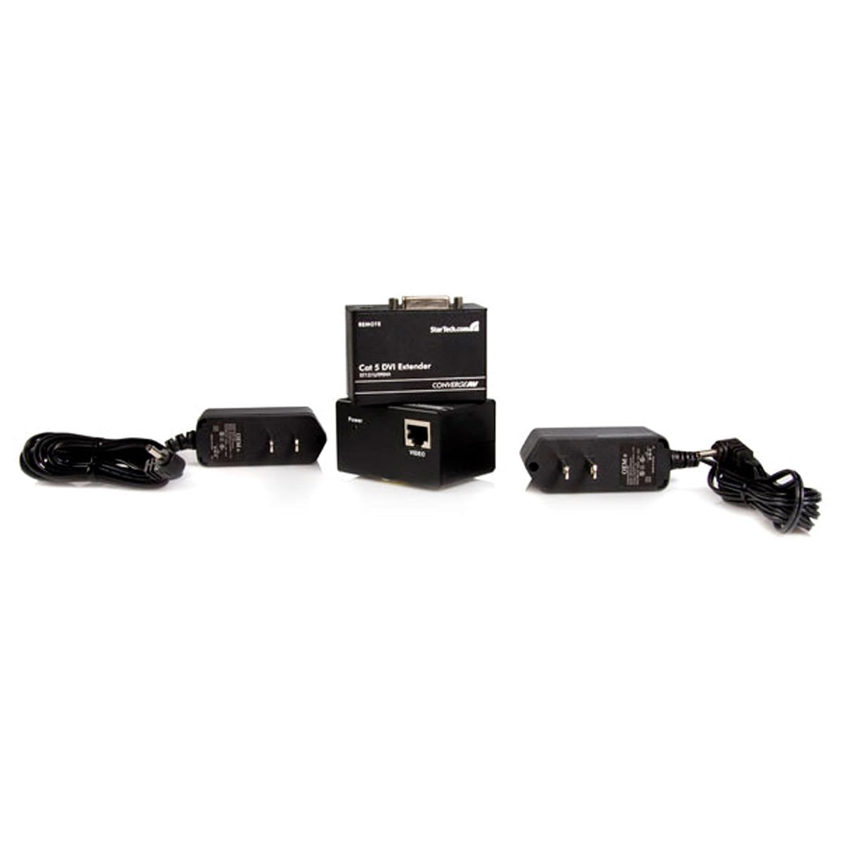 DVI Over CAT5 Video Extender - DVI Video Extender Kit - 150 ft (50m)