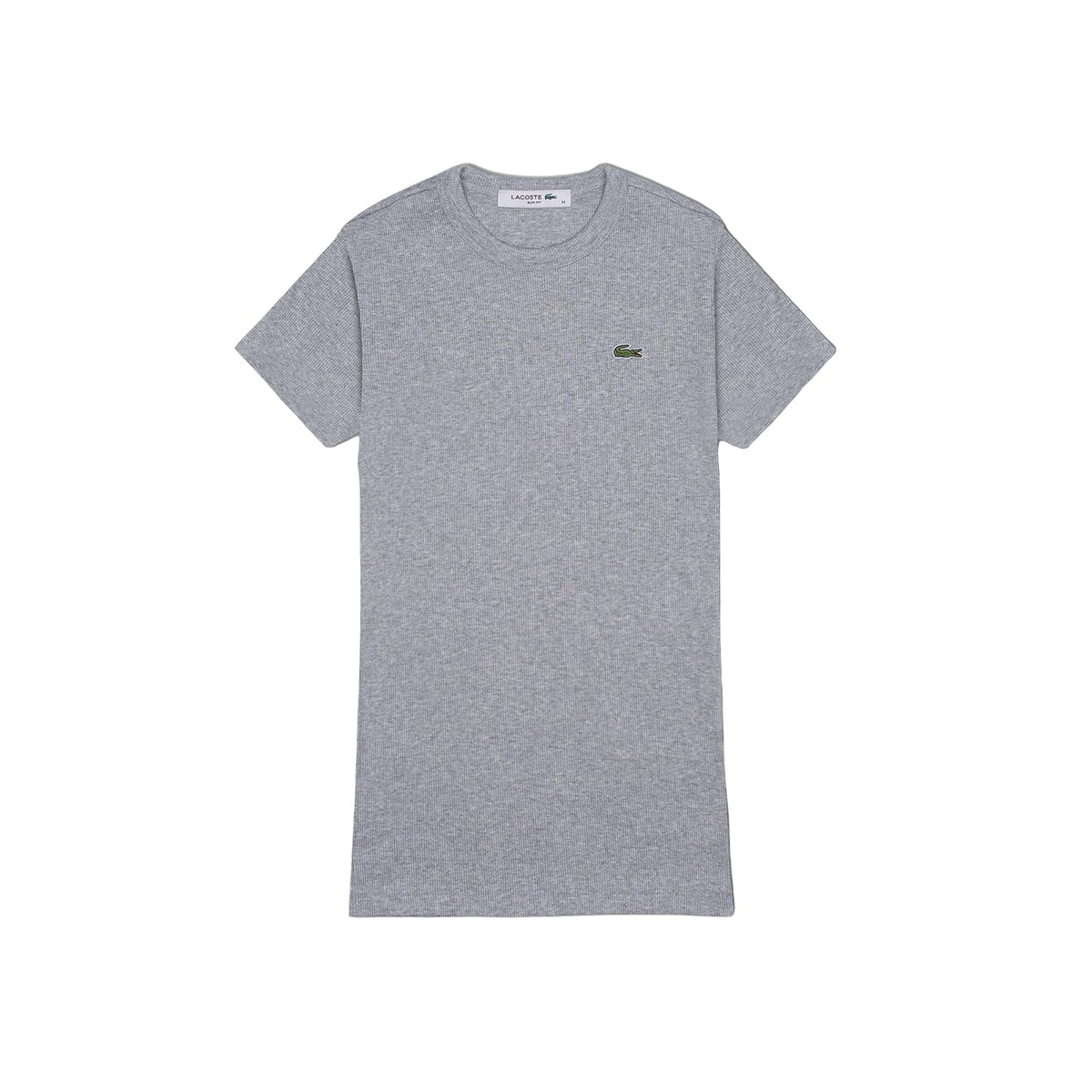 Lacoste playera slim fit de algodón orgánico para mujer - CH - Gris