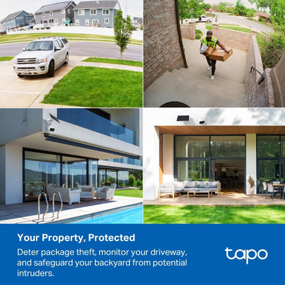 TP-Link Tapo Kit TC80 | Kit de cámara de Seguridad Tapo con energía Solar.