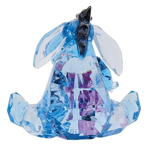 Enesco Facets Disney Winnie The Pooh Eeyore Figura sentada, 3 Pulgadas, Multicolor