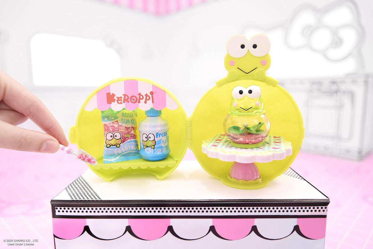 MGA's Miniverse Make It Mini Hello Kitty and Friends Series 2 (Paquete de 2) Mini coleccionables, Sanrio, Embalaje Misterioso, Bricolaje, Manualidades, Juego de Resina, réplica de Alimentos, Plantas