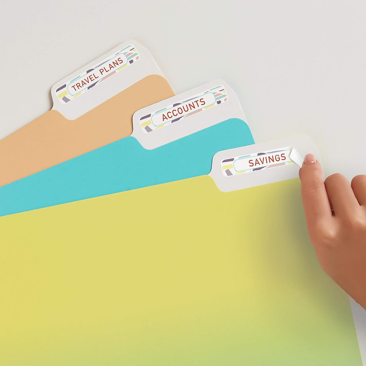 Avery Removable White File Folder Labels, 750 Pack (8066)