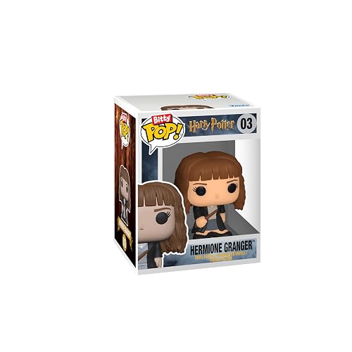 Funko Bitty Pop! 4 Pack Starter Set: Harry Potter - Harry, Hermione, Ron | Mercancía Oficial de Fantasía - Juguete Coleccionable - Idea de Regalo de Cumpleaños para Fans y Coleccionistas